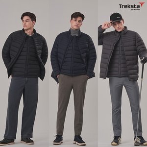 트렉스타스포츠 25FW 최신상! 기능성 나일론 패딩자켓 + 패딩베스트 2종, 남성
