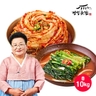 [정성이 가득 담긴 깊은맛!] 정성곳간 강순의 포기김치 8kg + 열무김치 2kg (총 10kg)