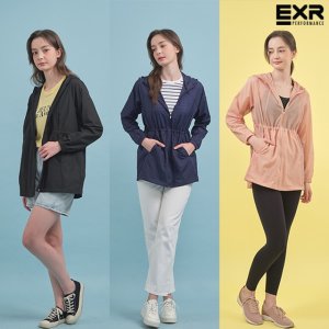 EXR 25SS 최신상! 초경량 나일론 썸머 냉감 자켓 1종, 여성