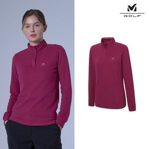 밀레골프 파격특가! 기모 하프 집업 셔츠 3종, 여성