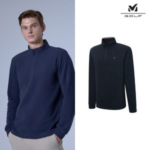 밀레골프 파격특가! 기모 하프 집업 셔츠 3종, 남성