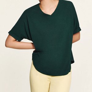 올리브그린 P24 24SS BAMBOO 에션셜 티블라우스 4종