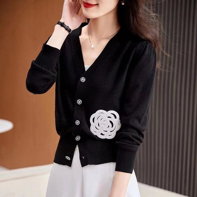 [루미루나]카밀라플라워가디건