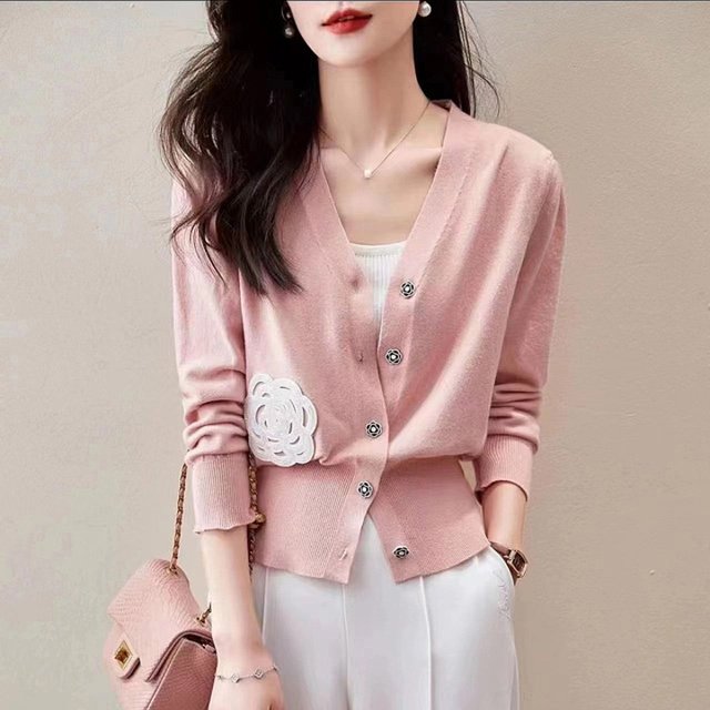 [루미루나]카밀라플라워가디건