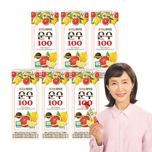 정애리의 유기농 레자몽 순수100 6박스(90포)