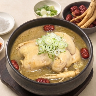 [팜스온테이블] 행주산성 상황삼계탕 맛집 그대로 냉장 삼계탕 1kg x 3봉