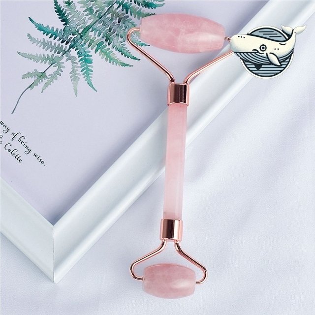 리프팅 얼굴 마사지기 진주 크리스탈 페이스롤러 (WFGSFLN)