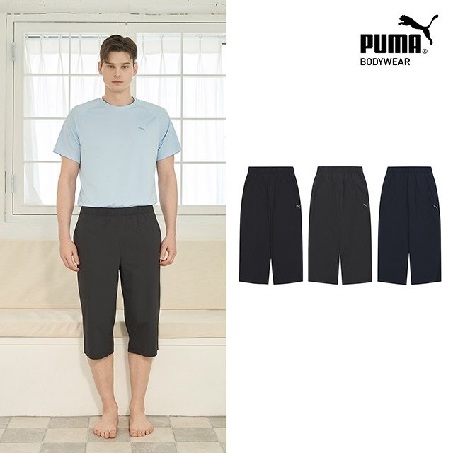 [텐텐]26SS 푸마 남성 크리즈 7부 팬츠 3종