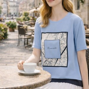 올리브그린 A35 24SS 아트웍티셔츠 블라우스 4종