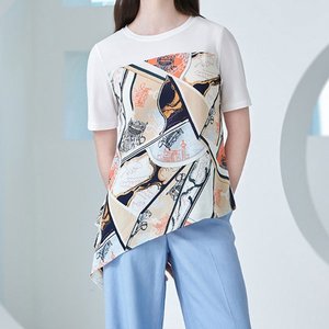 올리브그린 A35 24SS 아트웍티셔츠 블라우스 4종