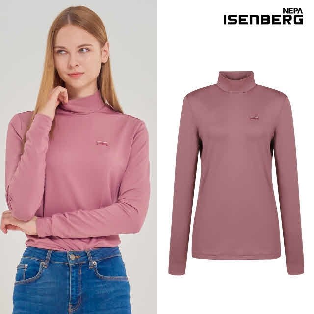 [NEPA]네파 ISENBERG 24FW 최신상! 기능성 에어로웜 긴팔티셔츠 4종, 여성