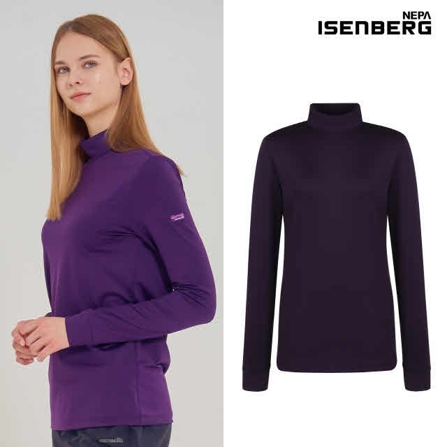 [NEPA]네파 ISENBERG 24FW 최신상! 기능성 에어로웜 긴팔티셔츠 4종, 여성