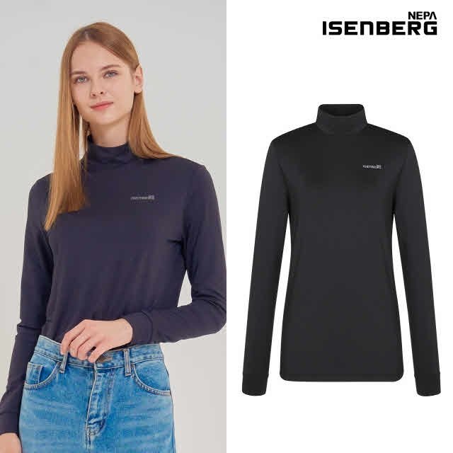[NEPA]네파 ISENBERG 24FW 최신상! 기능성 에어로웜 긴팔티셔츠 4종, 여성