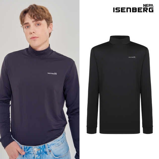 [NEPA]네파 ISENBERG 24FW 최신상! 기능성 에어로웜 긴팔티셔츠 4종, 남성