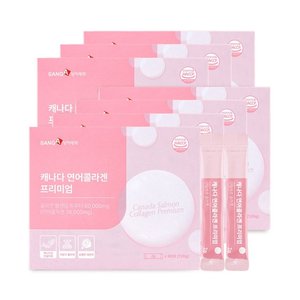 [단독구성]캐나다 연어콜라겐 프리미엄 6박스(총 12개월분)+프로폴리스 스프레이 증정
