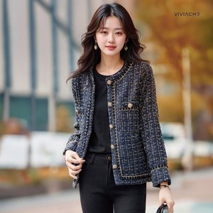 비비아체 차타레 트위드 재킷