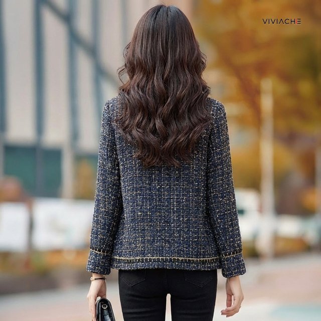 비비아체 차타레 트위드 재킷