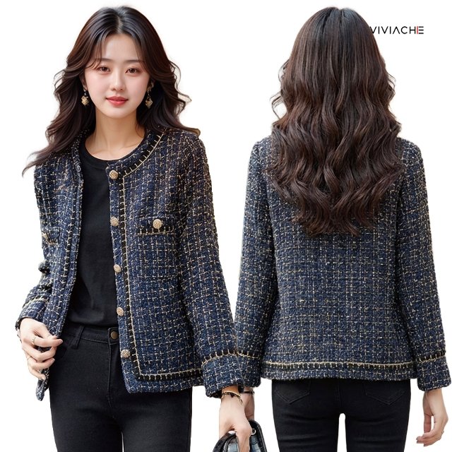 비비아체 차타레 트위드 재킷