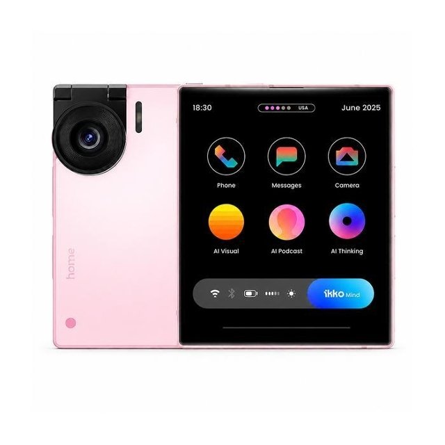 iKKO 잇코 마인드원 K Pro 256GB 자급제 브러쉬핑크 AI폰 180도 플립카메라