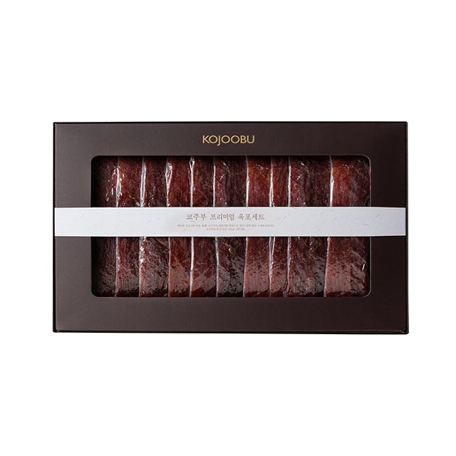 코주부 프리미엄 육포 세트 500g + 쇼핑백  포함