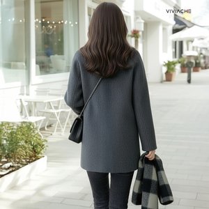 비비아체 카이앨 안감퀼팅 코트