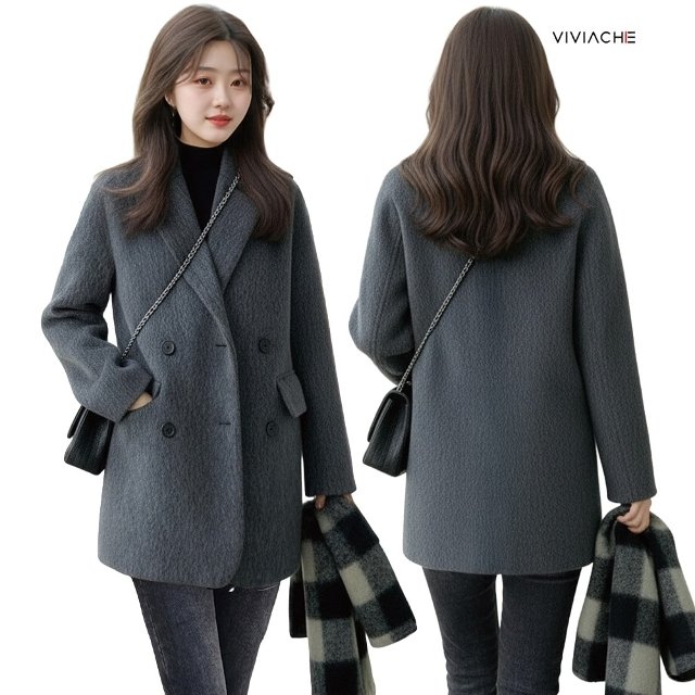 비비아체 카이앨 안감퀼팅 코트