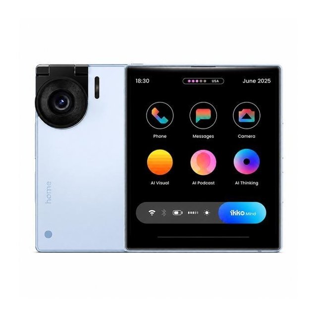 iKKO 잇코 마인드원 K Pro 256GB 자급제 아이스블루 AI폰 180도 플립카메라