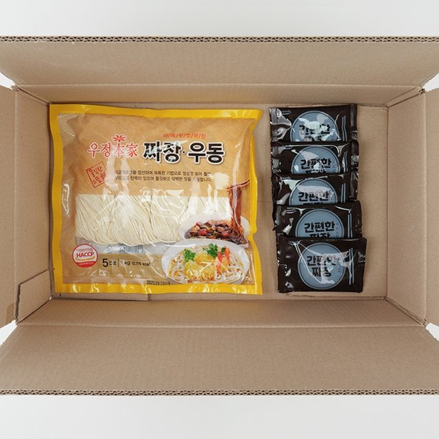 [전라도 청년] 간편 중화 생면 짜장면 5인분 1세트