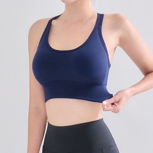 [어나더디] 1+1 뒷트임 바디 서포트 스포츠 브라탑 가슴보정 볼륨업 풀샷 브라