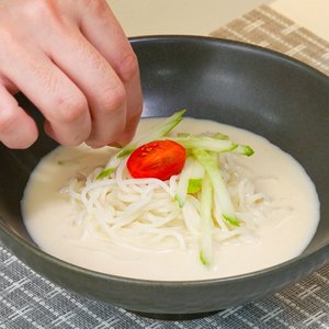 [전라도 청년] 진한 콩국물 생면 콩국수 6인분 2세트 (생면+콩가루)