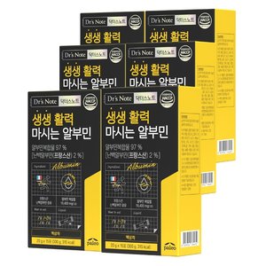 팔레오 닥터스노트 생생 활력 마시는 알부민 15포 6박스 90포