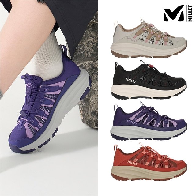 [MILLET] 밀레 26SS 트레킹 썸머 워킹화 1종, 여성