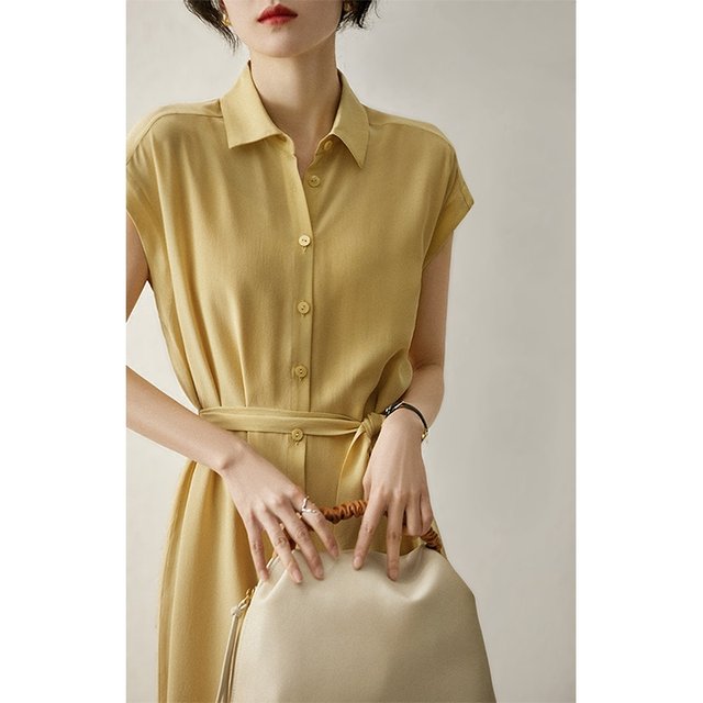 [비니브] 프렌치 슬릿 원피스