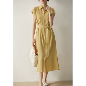 [비니브] 프렌치 슬릿 원피스