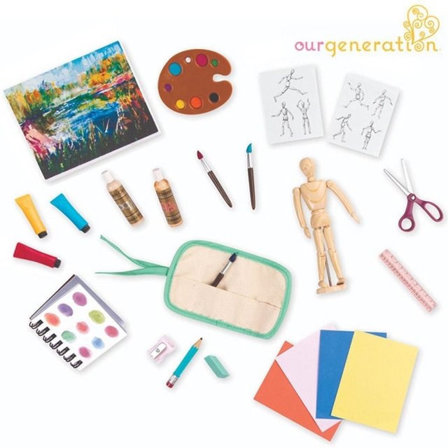 오지돌스 미술시간세트 공주인형 인형 (WFJLBNJ)