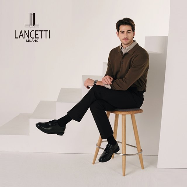 란체티 - 블랙 팬츠 LWGB050