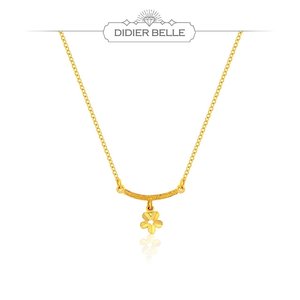 디디에벨라 24k 시소 꽃잎 목걸이3.75g