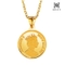 [골드앤] 순금 24K 퀸오브 엘리자베스 코인 목걸이 소_7.5g
