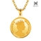 [골드앤] 순금 24K 퀸오브 엘리자베스 코인 목걸이 대_15g