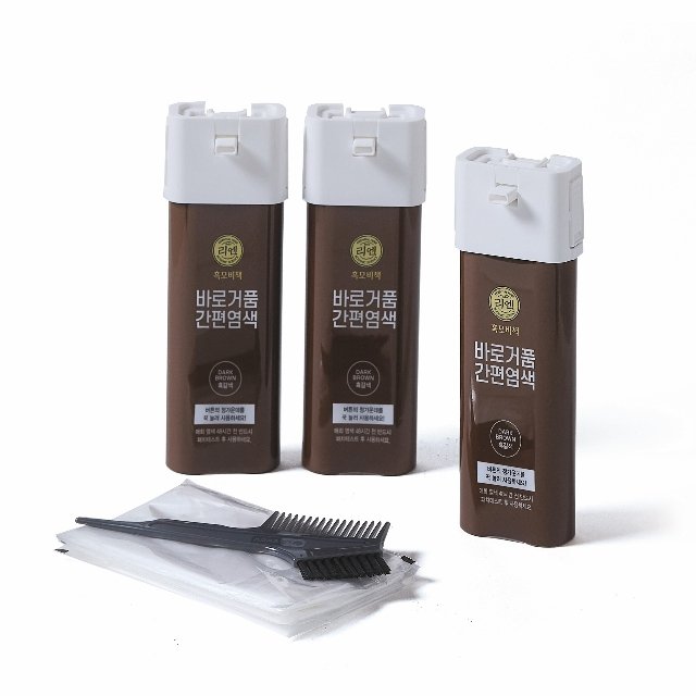 [코스트코]리엔 흑모비책 바로거품 염모제(80g x 3개)