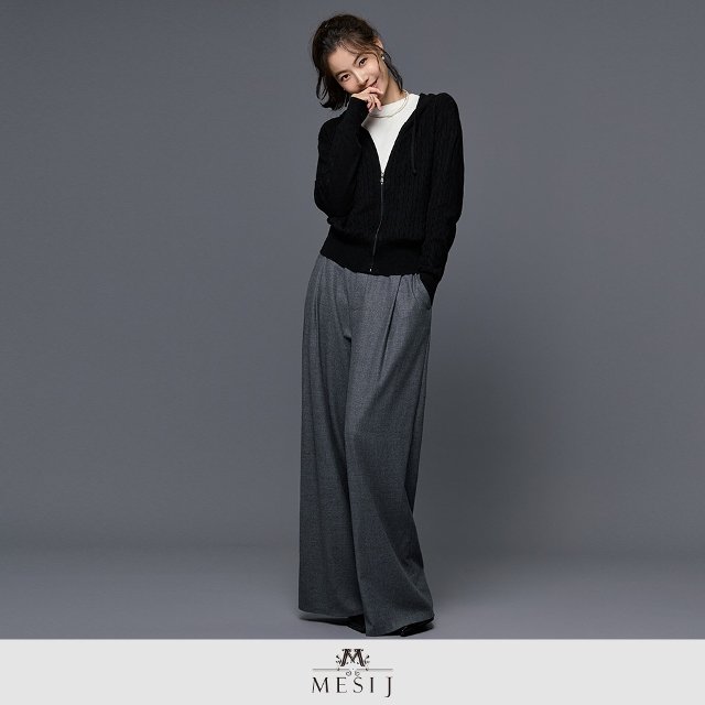 메시제이 24 FW 니트 후드 자켓 3종
