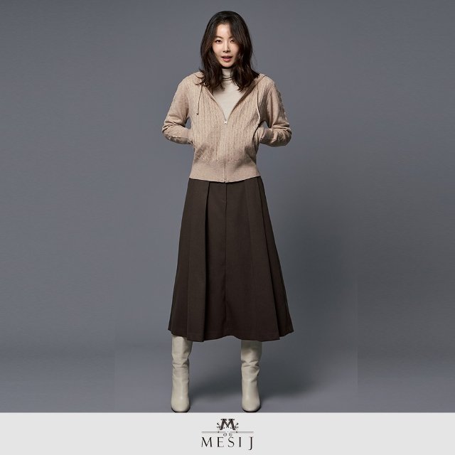 메시제이 24 FW 니트 후드 자켓 3종
