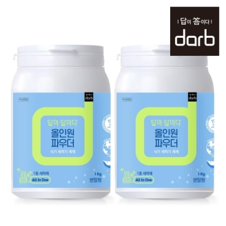 답이답이다 올인원 식기세척기 세제 파우더 1kg 1+1