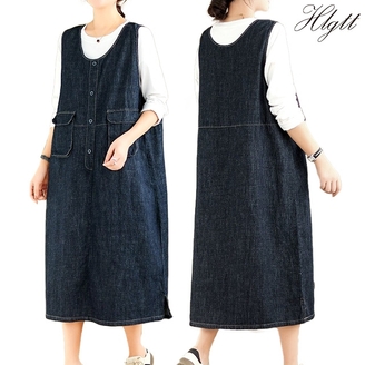 [헬리꽁땡] 시크데님큐티원피스