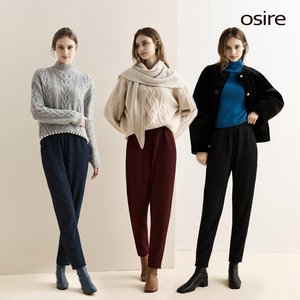 25FW 오시래 플리츠 기모 팬츠 3종