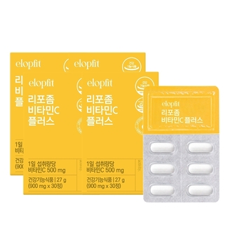 [이롭핏] 리포좀 비타민C 플러스 30정X4박스 (4개월분)