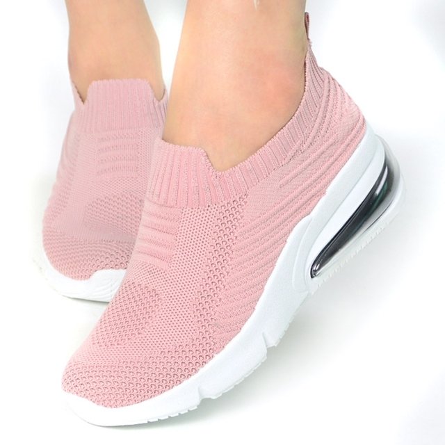 [슬레진저]여성 키높이효과 삭스에어슬립온 SL327 6종택1