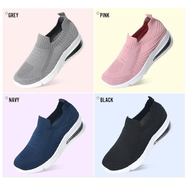 [슬레진저]여성 키높이효과 삭스에어슬립온 SL327 6종택1