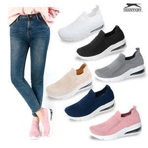 [슬레진저]여성 키높이효과 삭스에어슬립온 SL327 6종택1