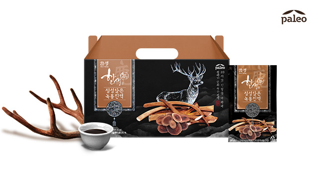 팔레오 정성담은 녹용진액 50ml 30포 1박스